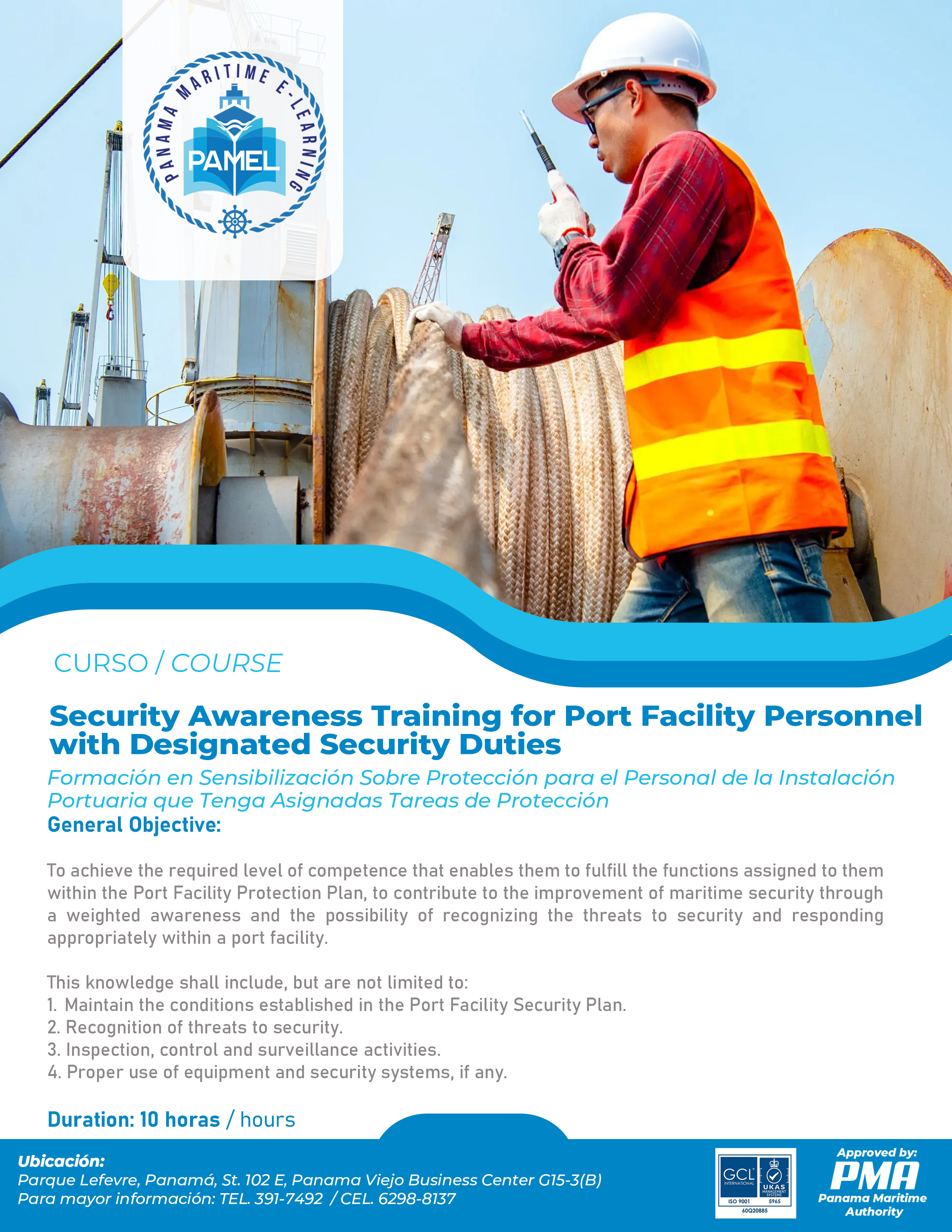 Security Awareness Training for Port Facility Personnel with Designated Security Duties