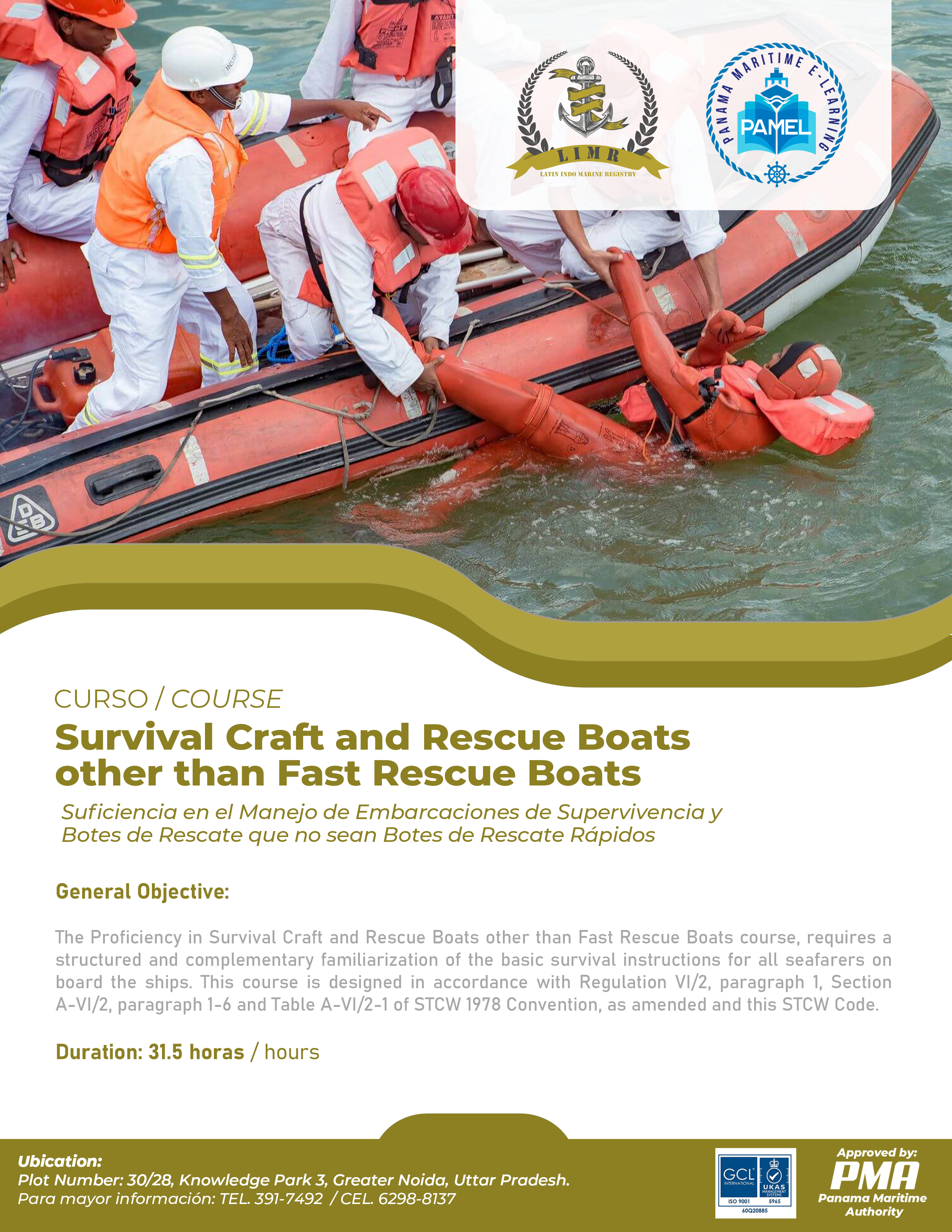 Survival Craft and Rescue Boats other than Fast Rescue Boats