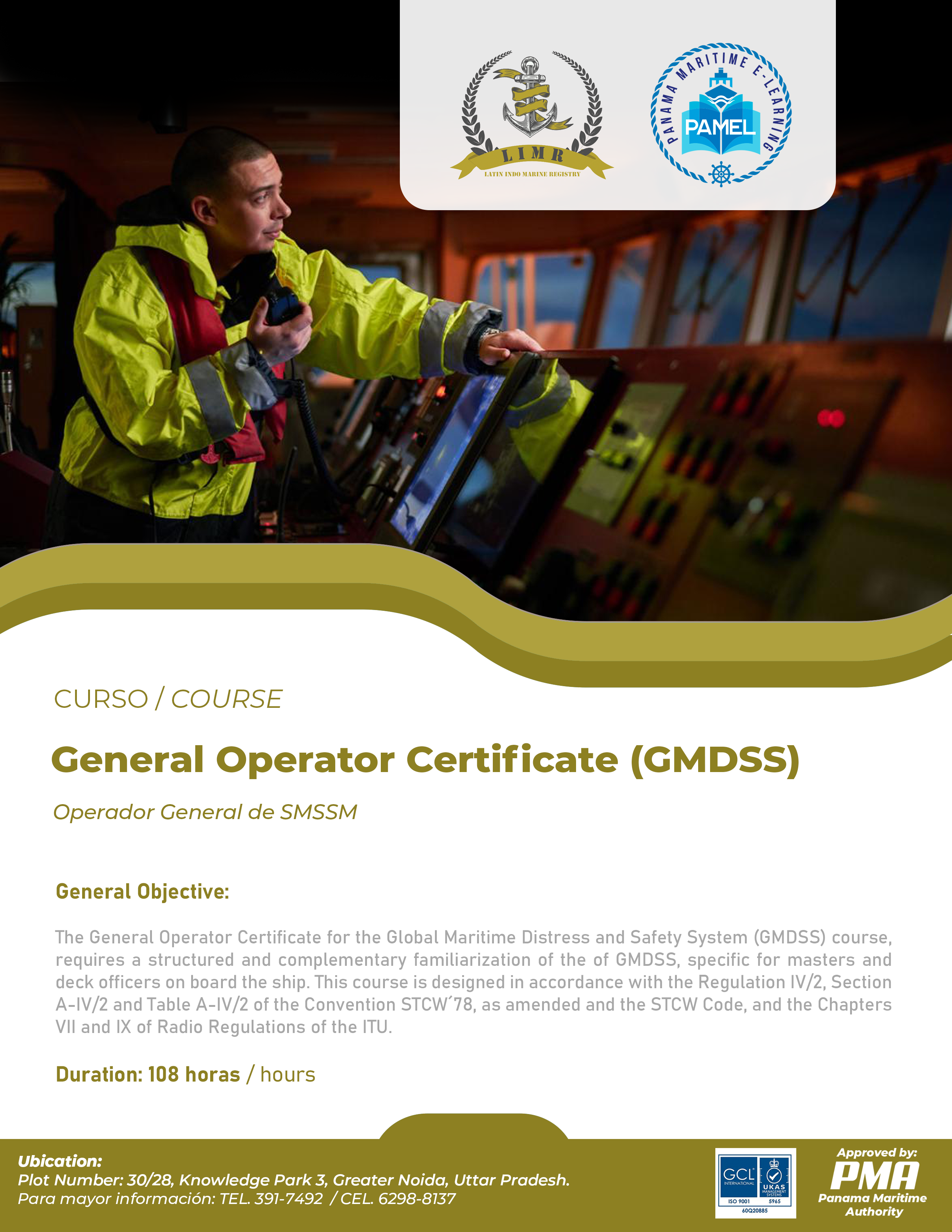 General Operator Certificate (GMDSS)