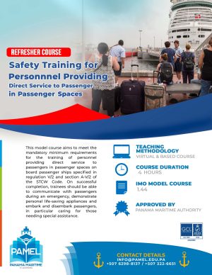 4. Refresher Course of Safety Training For Personnel Providing Direct Service To Passengers In Passengers Spaces