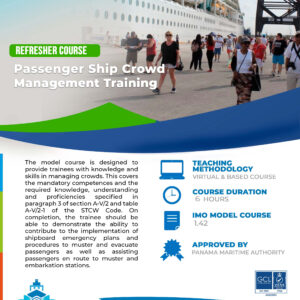 6. Refresher Course of Passenger Ship Crowd Management Training