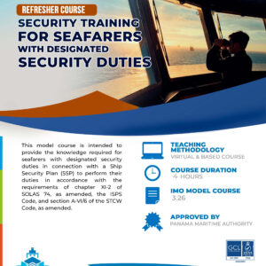8. Refresher Course of Security Training for Seafarers with designated Security Duties