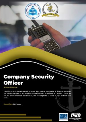 8. Company Security Officer