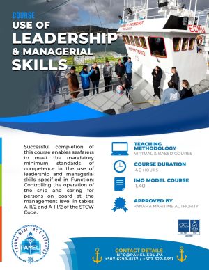 2. Use of Leadership and Managerial Skills