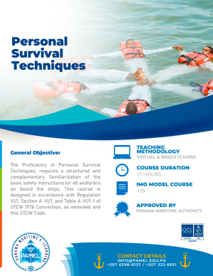 19. PERSONAL SURVIVAL TECHNIQUES